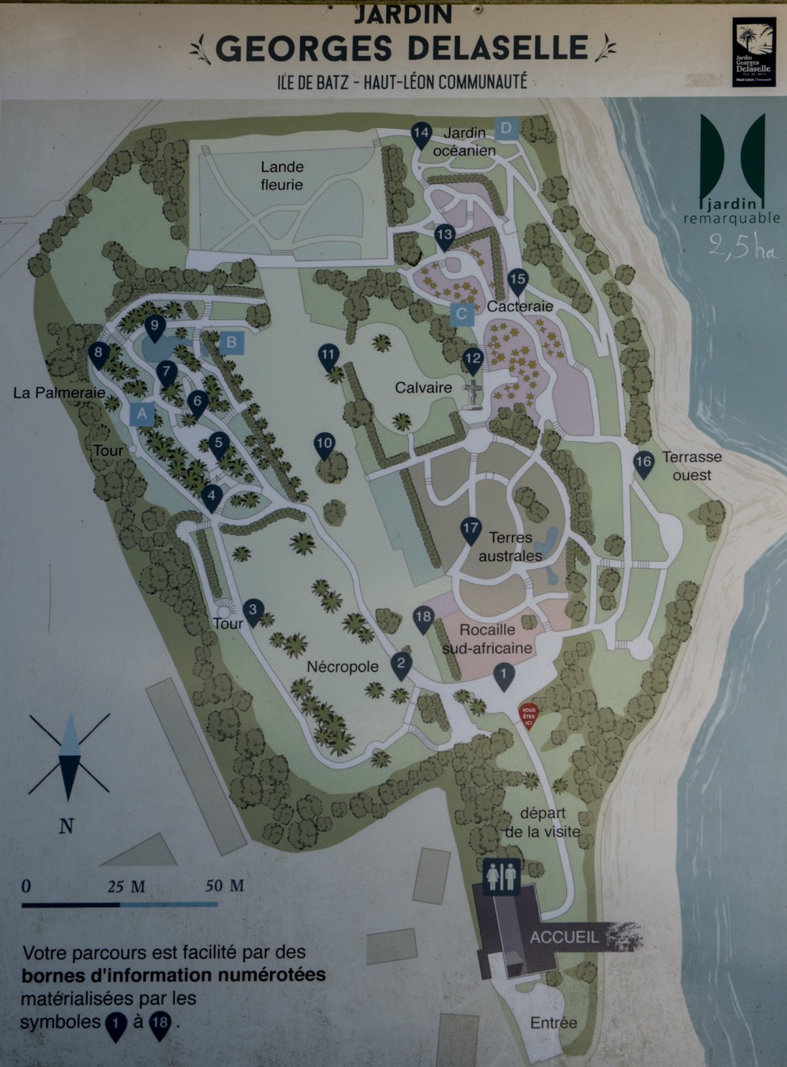 Plan du jardin
