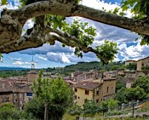 Vue sur le village