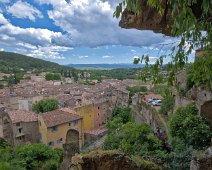 Vue sur le village